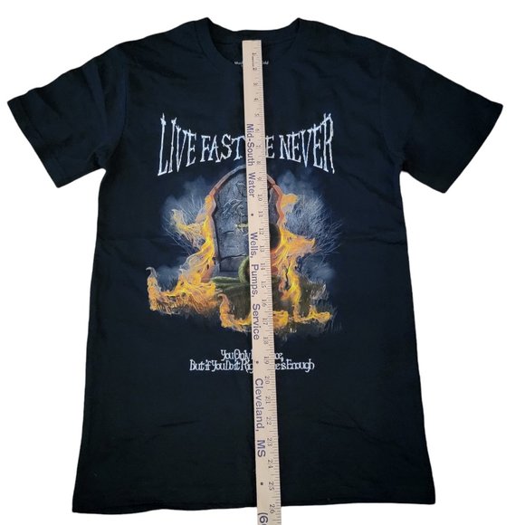 27 Club Mens Black Cotton Crew Neck Short Sleeve Pullover T Shirt Size Small - Picture 6 of 6